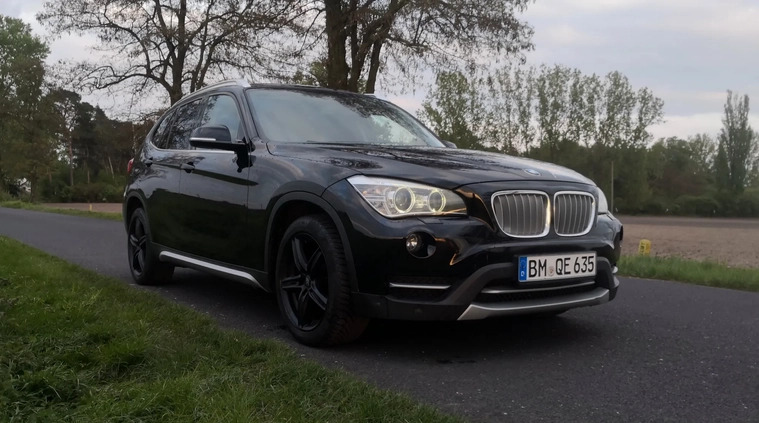 BMW X1 cena 39900 przebieg: 189000, rok produkcji 2013 z Okonek małe 137
